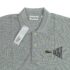 Lettering Pique - Ash Gray