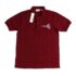 Lettering Pique - Maroon