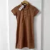 Monotone Dress - Mocha Mousse