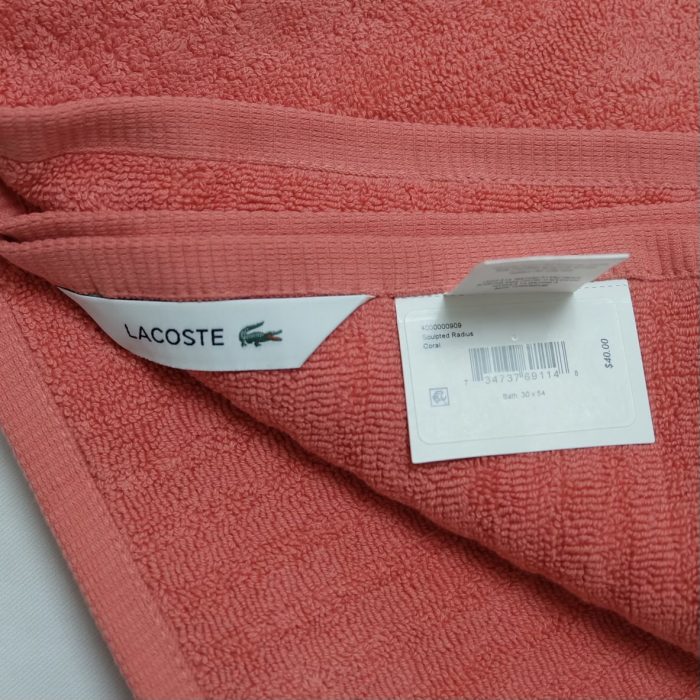 Monotone Bath Towel - Coral