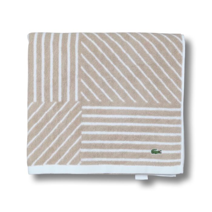 Striped Towel - Sand