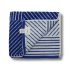 Striped Bath Towel - Surf Blue
