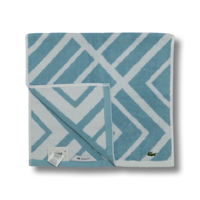 Striped Hand Towel - Celestial Blue