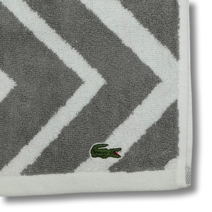 Striped Hand Towel - Meteorite