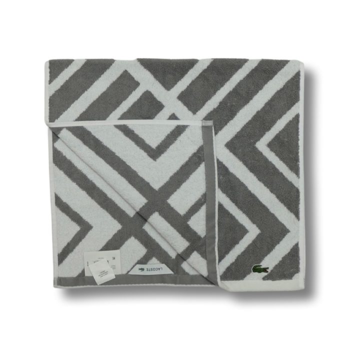 Striped Hand Towel - Meteorite