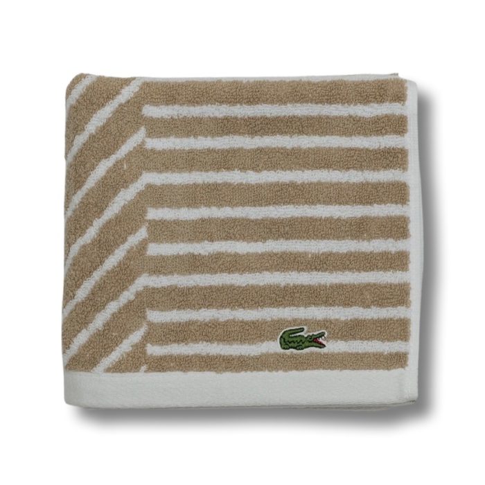 Striped Hand Towel - Sand