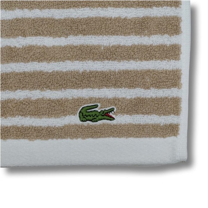 Striped Hand Towel - Sand