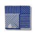 Striped Hand Towel - Surf Blue