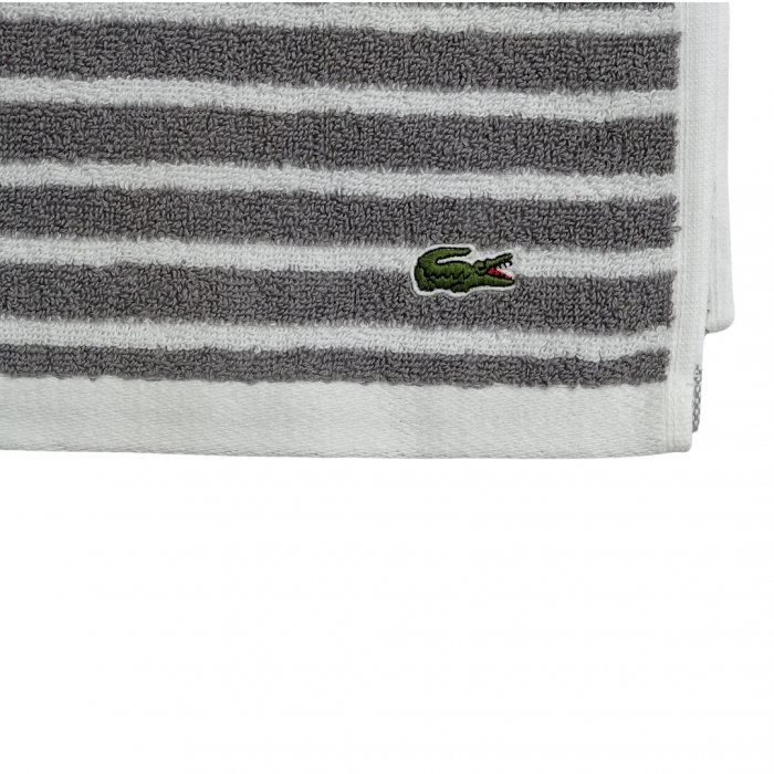 Striped Towel - Meteorite
