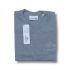 Roundneck Embroidered Pique - Ash Gray