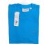 Roudnenck Embroidered Pique - Aqua Blue