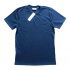 Roundneck Embroidered Pique - Navy Blue