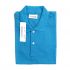 Embroidered Pique Men - Aqua Blue