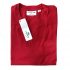 Roundneck Embroidered Pique - Red