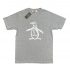 Penguin Roudneck Embossed Logo - Ash Gray