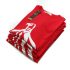 Penguin Roudneck Embossed Logo - Red