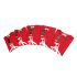 Penguin Roudneck Embossed Logo - Red