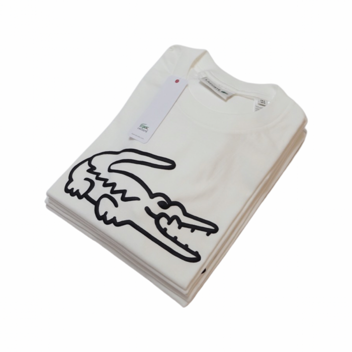Roundneck (Embossed) Big Logo - White