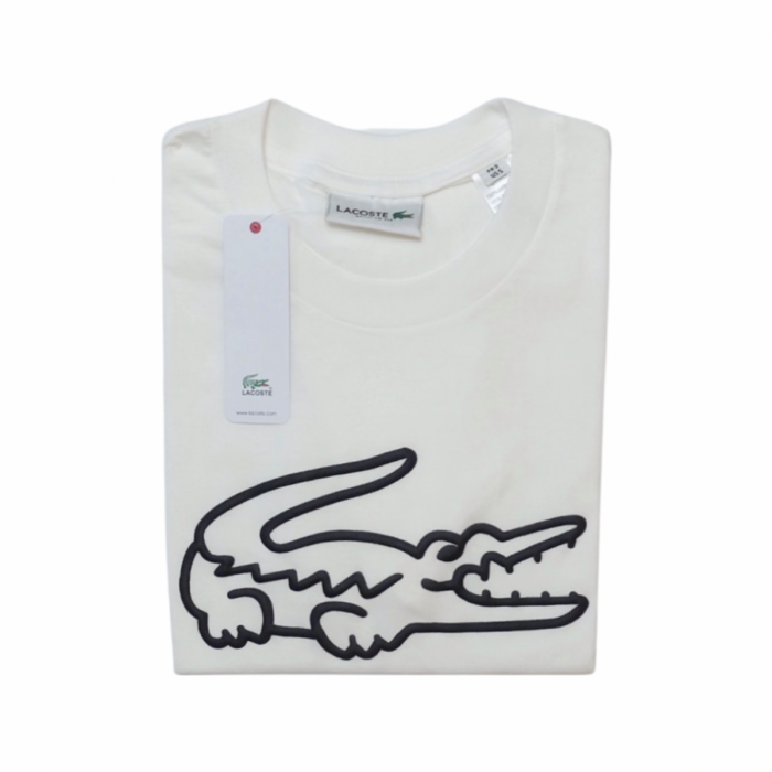 Roundneck (Embossed) Big Logo - White