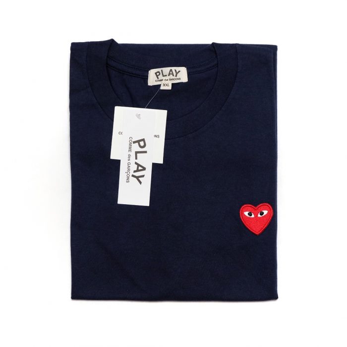 Play CDG Red Logo - Navy Blue
