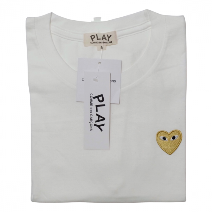 Play CDG Gold Logo - White