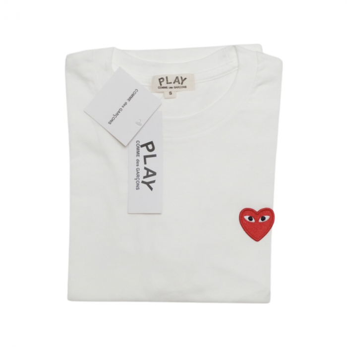Play CDG Red Logo - White