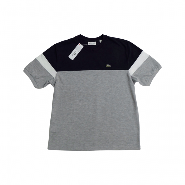Roundneck Souple Color Block - Ash Gray