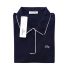 Piped Interlock - Navy Blue