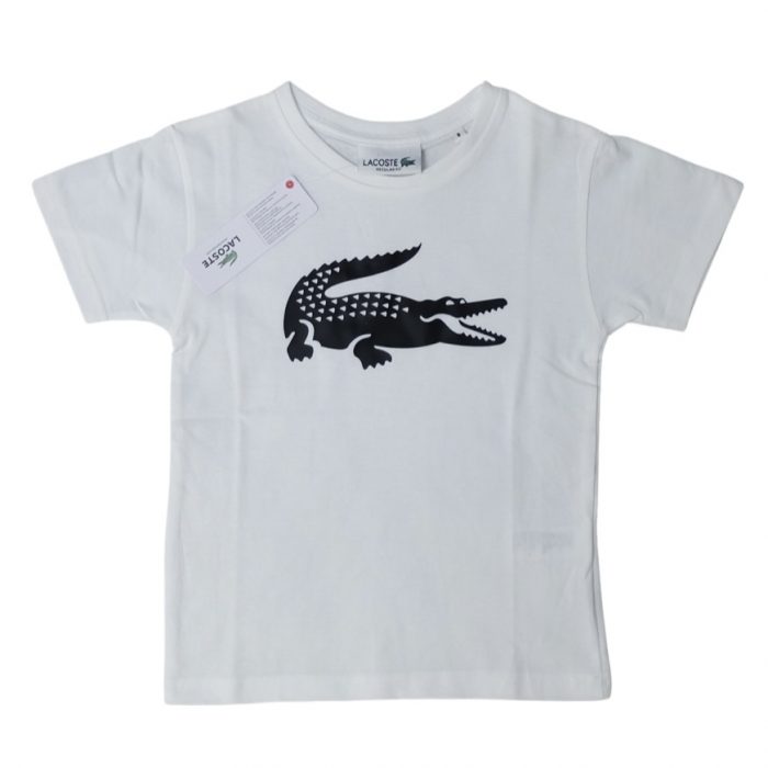 Roundneck Big Logo Kids - White