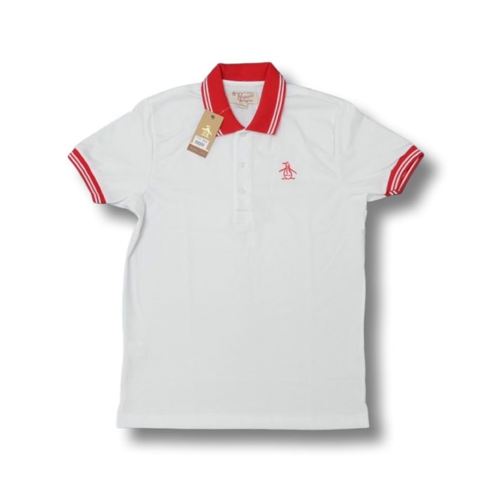 Penguin Pete Pique - White Red