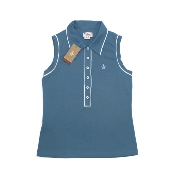 Penguin Sleeveless - Denim Aqua