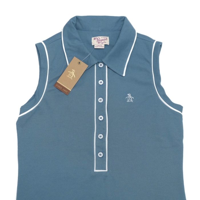 Penguin Sleeveless - Denim Aqua