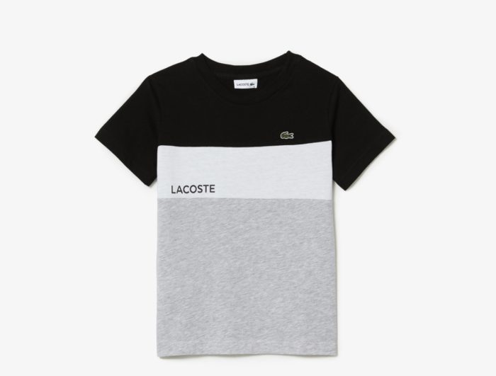 Roundneck Tri Color - Black/Gray