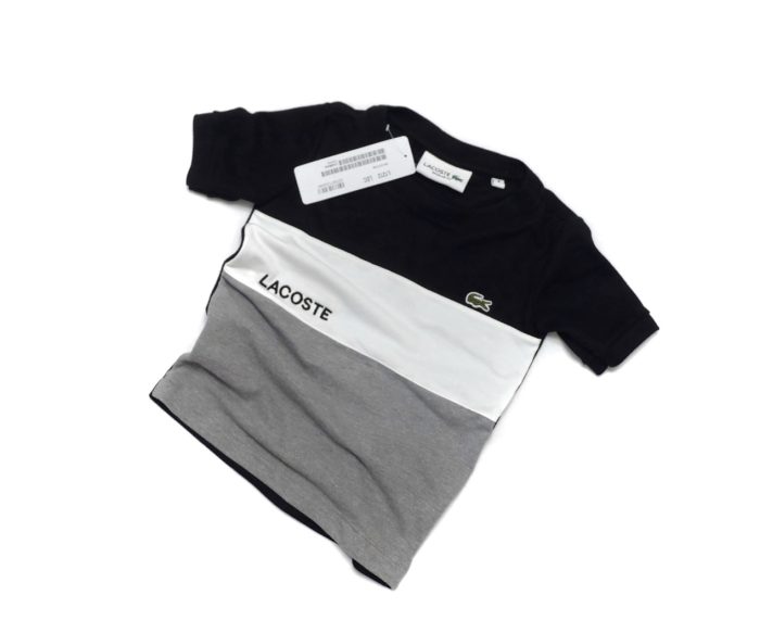 Roundneck Tri Color for Kids - Black/Gray