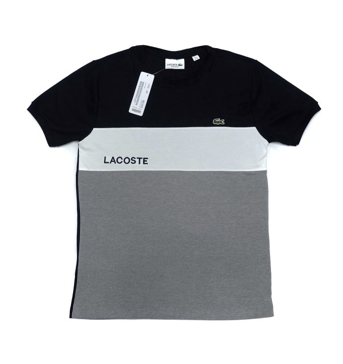 Roundneck Tri Color - Black/Gray