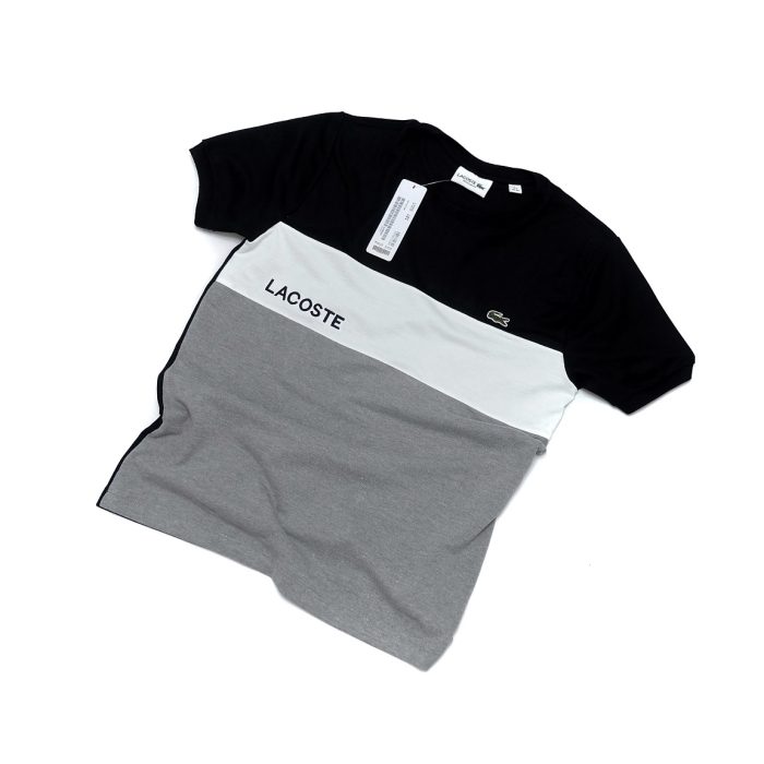 Roundneck Tri Color - Black/Gray
