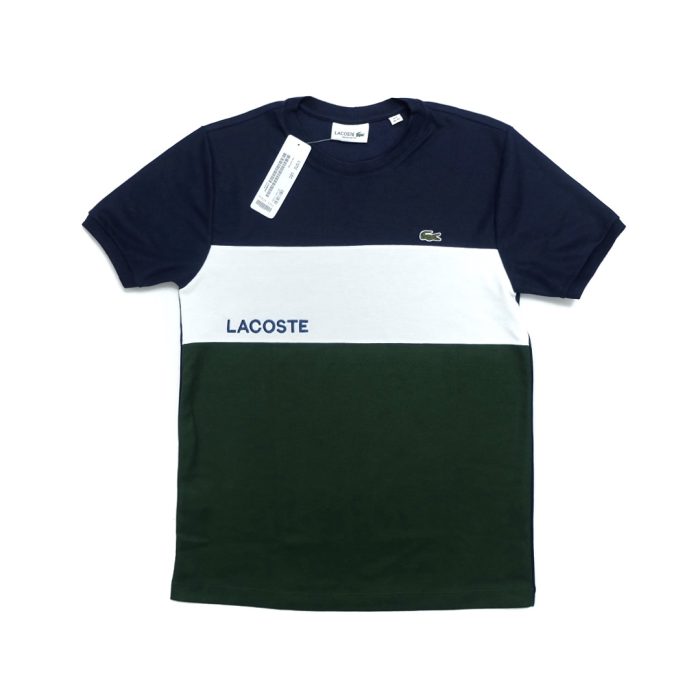 Roundneck Tri Color - Moss Green