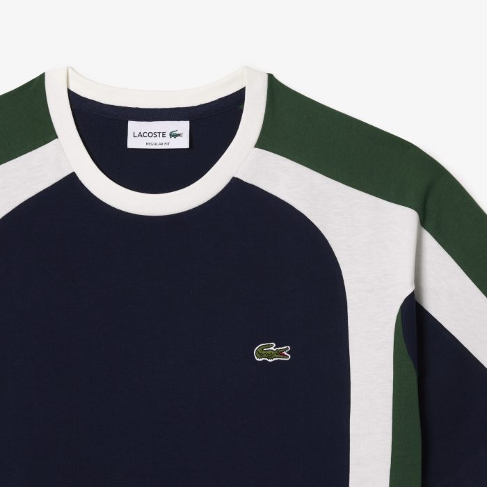 Roundneck Vertical Tri Color Block