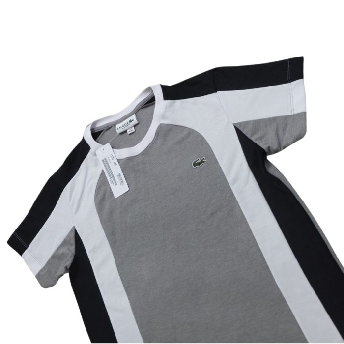 Roundneck Vertical Tri Color Block - Gray