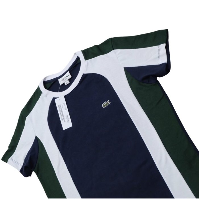 Roundneck Vertical Tri Color Block - Navy Blue