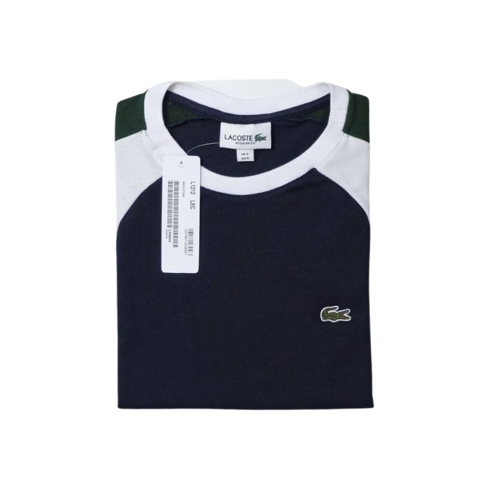 Roundneck Vertical Tri Color Block - Navy Blue