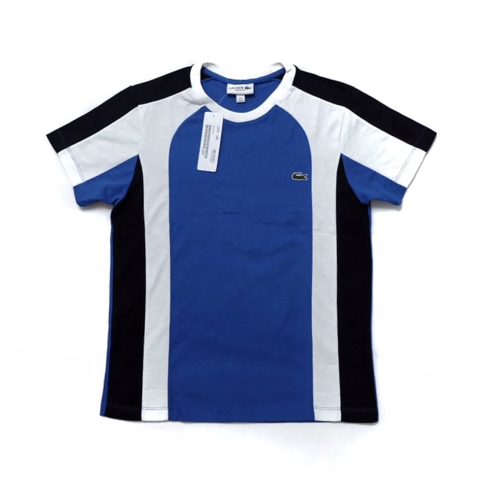 Roundneck Vertical Tri Color - Royal Blue