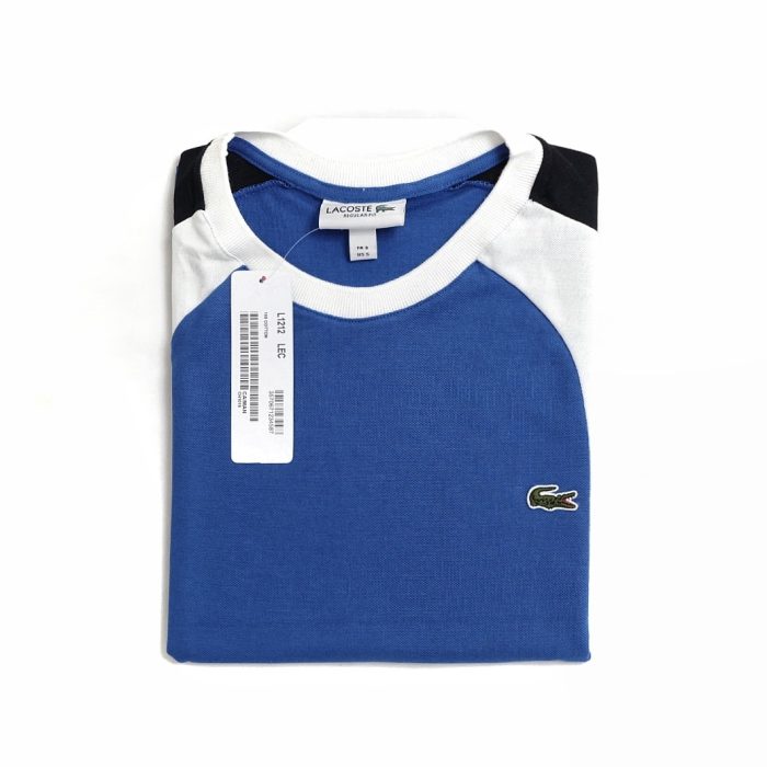 Roundneck Vertical Tri Color - Royal Blue