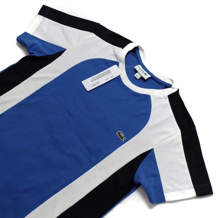 Roundneck Vertical Tri Color - Royal Blue