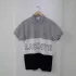 Mid Print Polo Shirt - Ash Gray