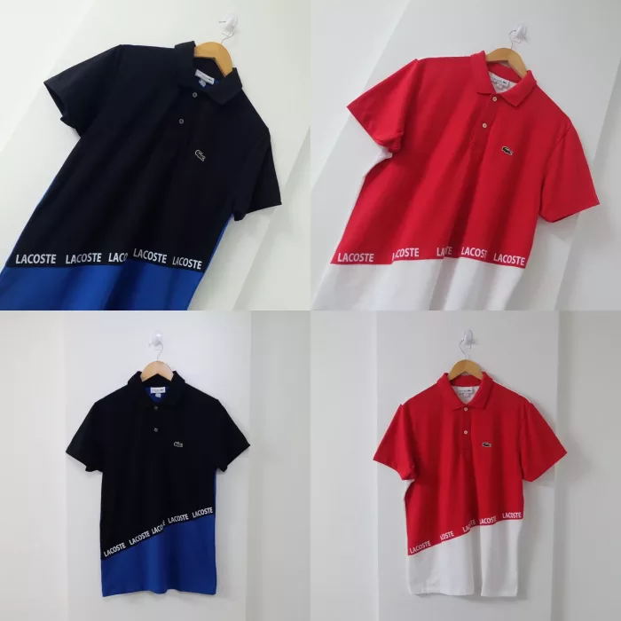 Slant Print Polo Shirt Design