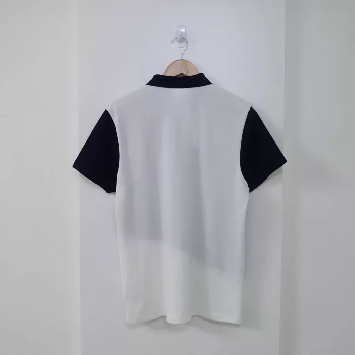 Slant Print - Navy Blue