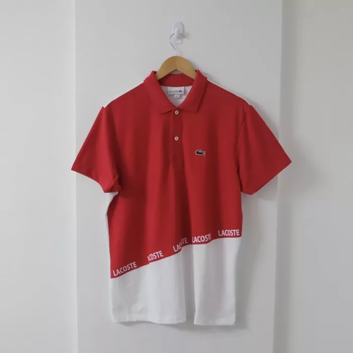 Slant Print - Red
