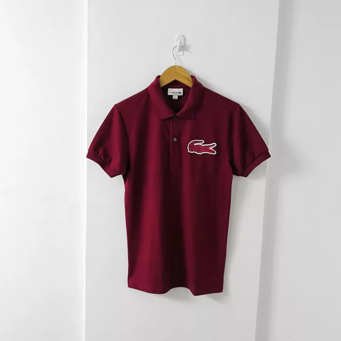 Monotone Big Logo - Maroon