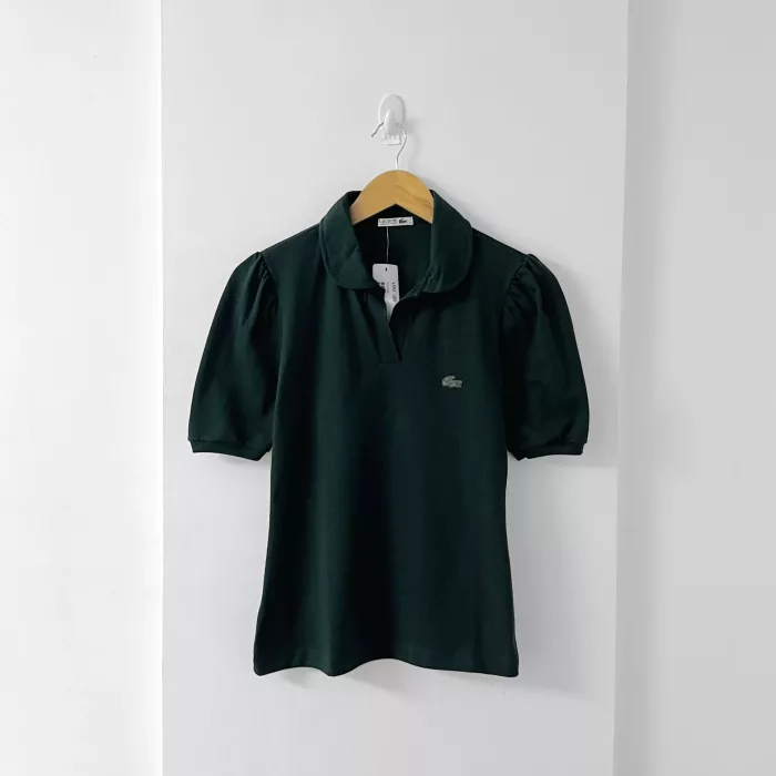 Puffed Sleeves Women's - Moss Green